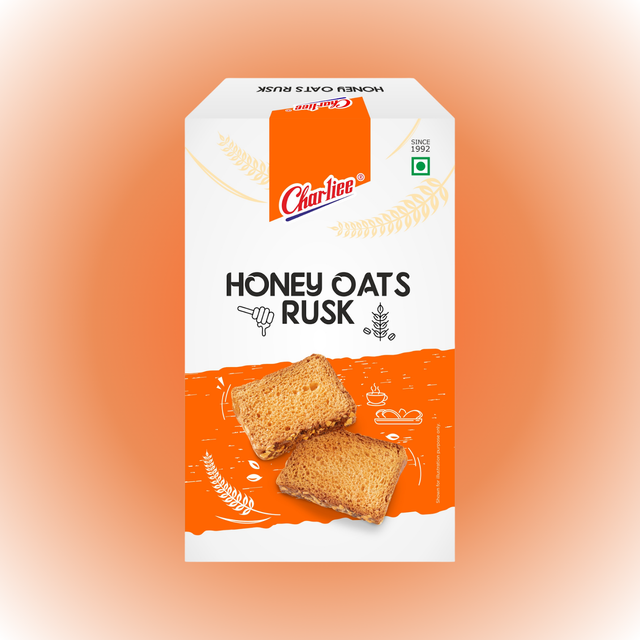 HONEY & OATS RUSK 200 g - cover