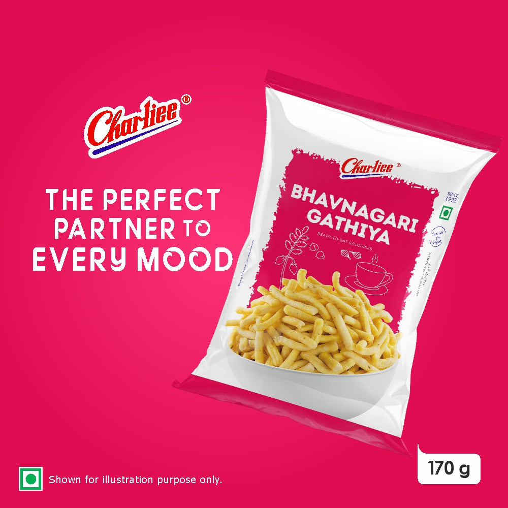 Charliee Bhavnagari Gathiya 170 g - product shot