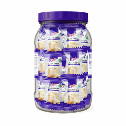 Soan Papdi Fruit & Nut Flavour Jar (15 g * 50 Units) 750 g - back of pack