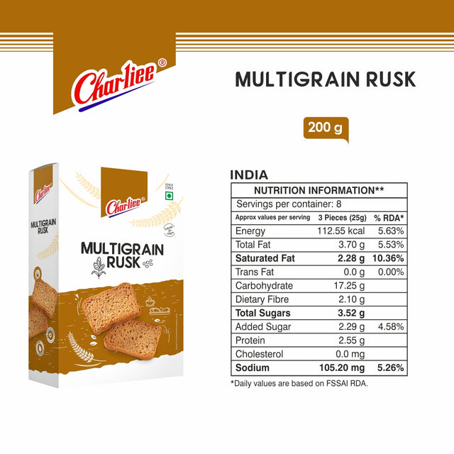 MULTI GRAIN RUSK 200 g - 03