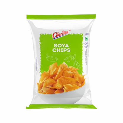 Charliee Soya Chips 170 g - front of pack