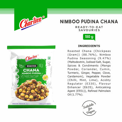 Charliee Nimboo Pudina Chana 150 g - ingredients