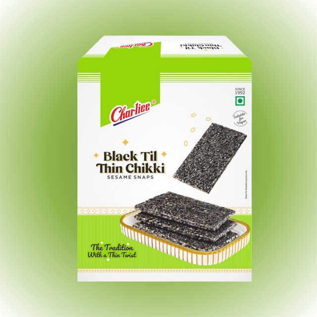 Thin Black Til Chikki 300 g - cover