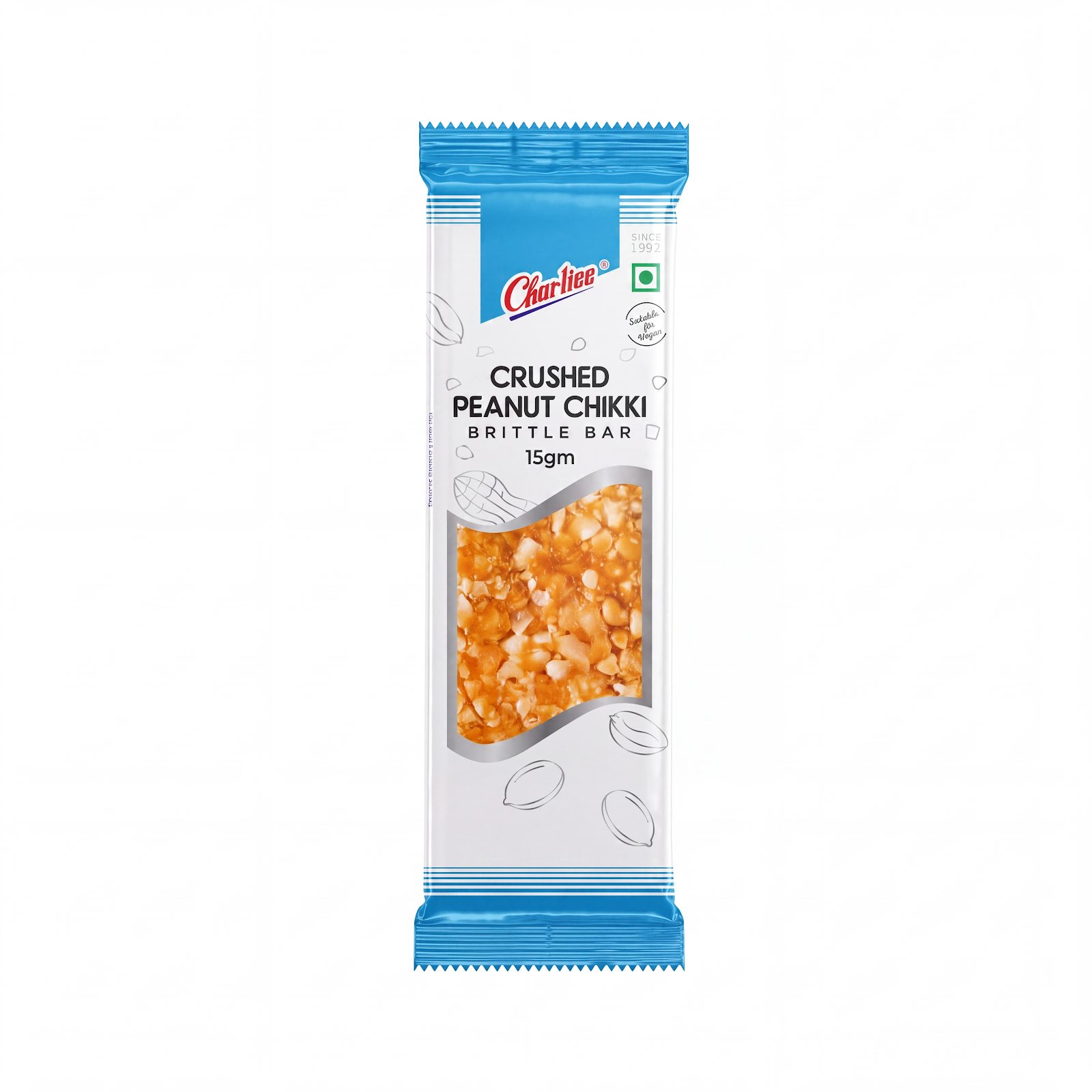 Crushed Peanut Chikki Jar (15 g * 40 Units) - 07