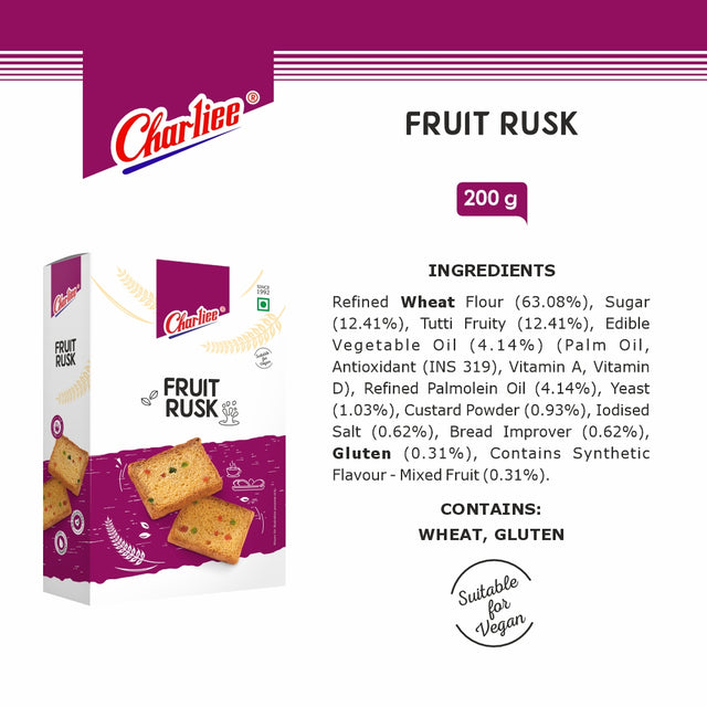 FRUIT RUSK 200 g - 04
