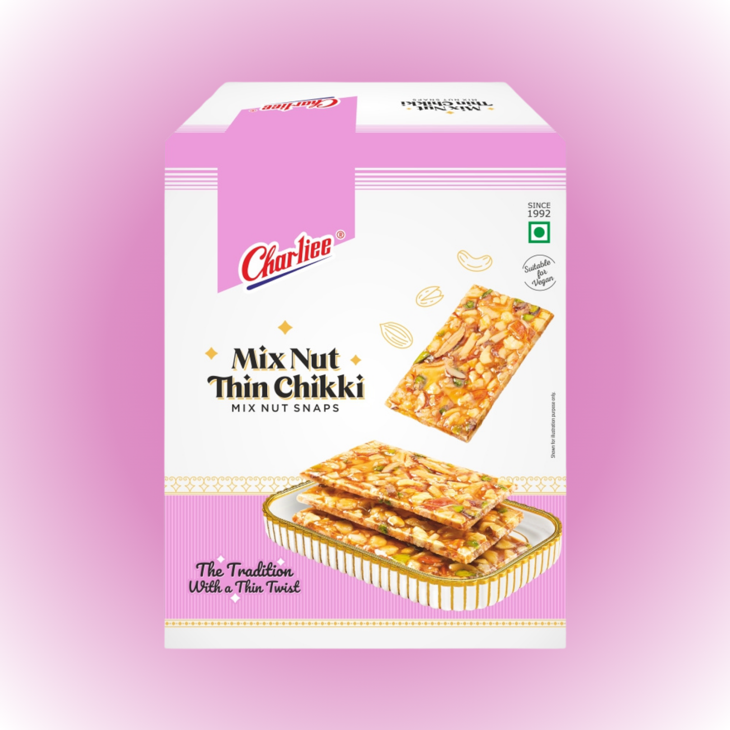 Thin Mix Nut Chikki 300 g - cover