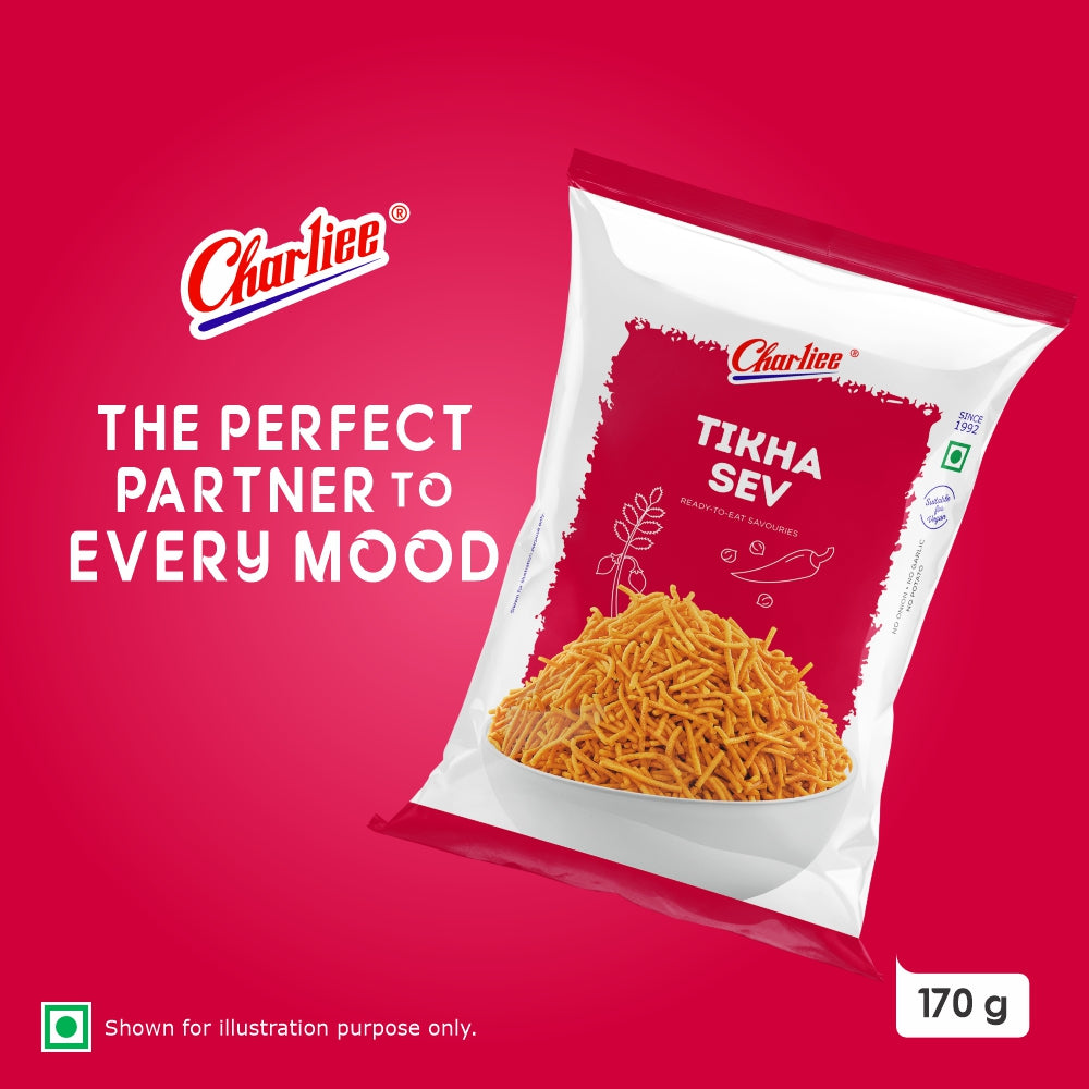 Charliee Tikha Sev 170 g - product shot