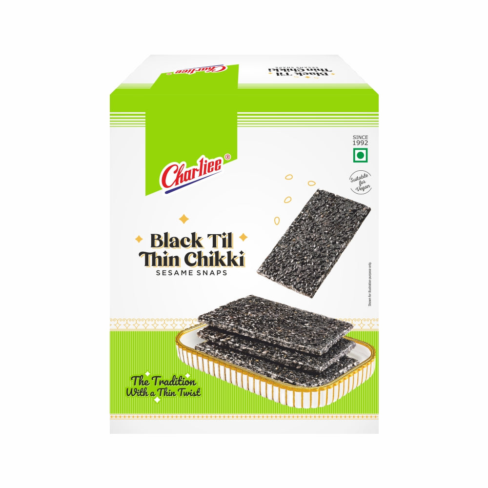 Thin Black Til Chikki 300 g - 01