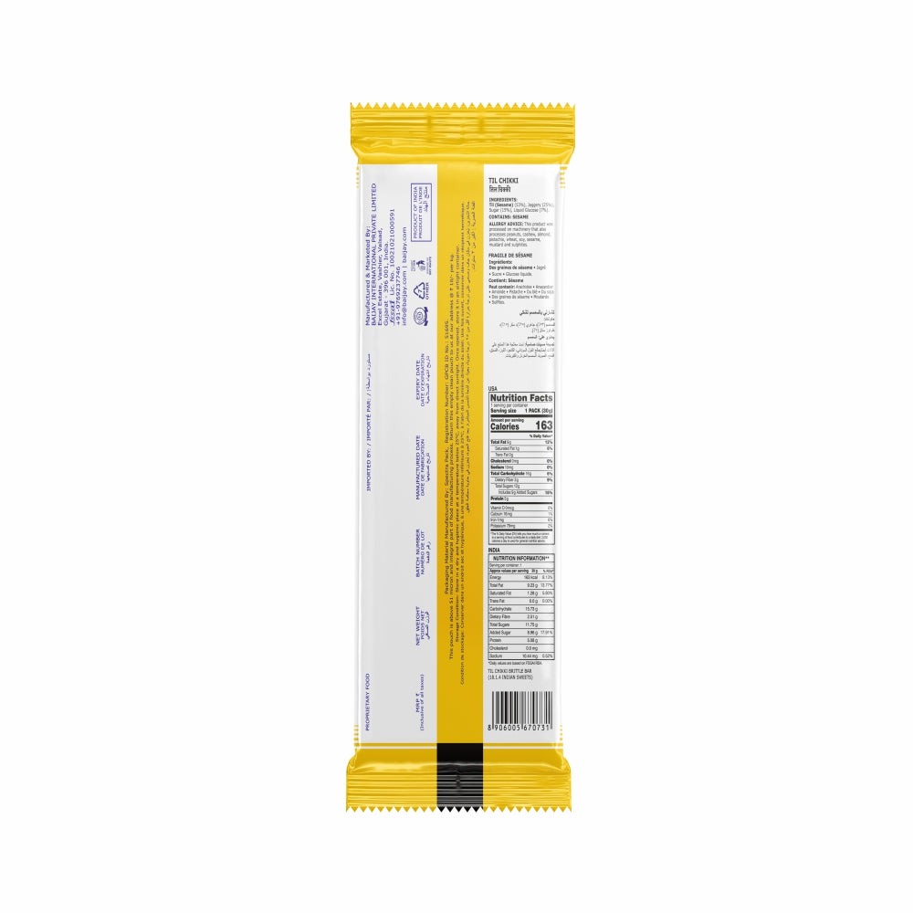 Til Chikki (30 g * 20 Units) - 02