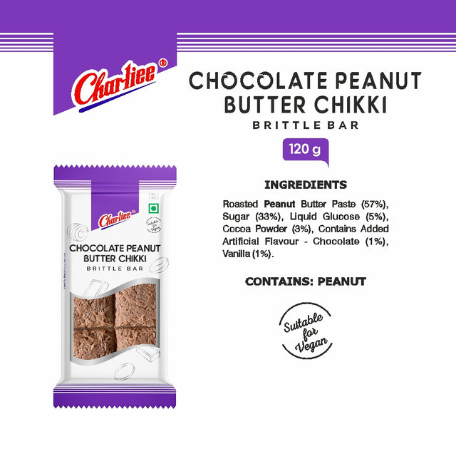 Chocolate Peanut Butter Chikki 120 g - 04