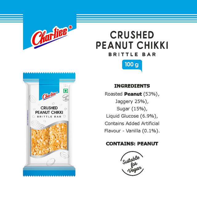 Crushed Peanut Chikki 100 g - ingredients