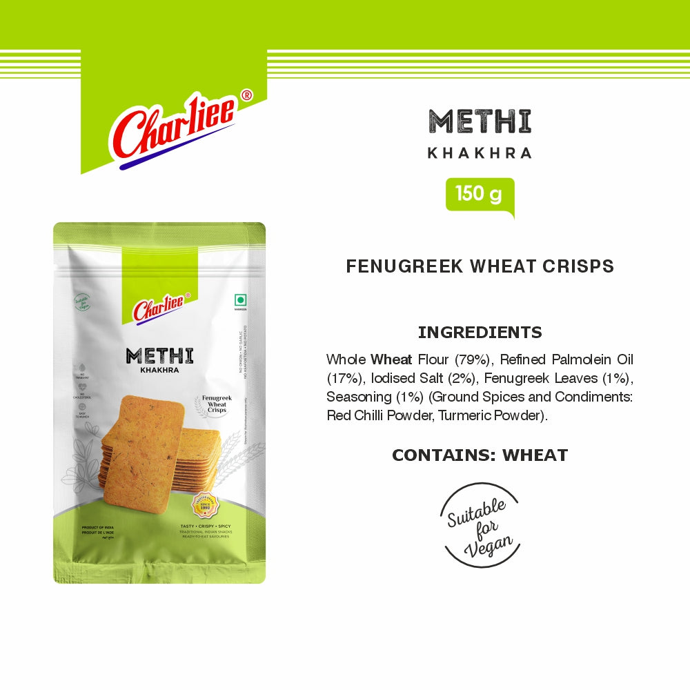 Methi Khakhra (Mobile) 150 g - ingredients