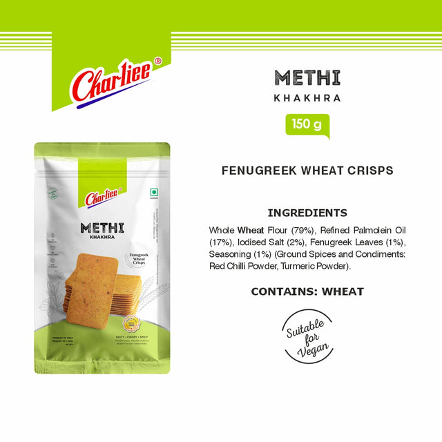 Methi Khakhra (Mobile) 150 g - ingredients