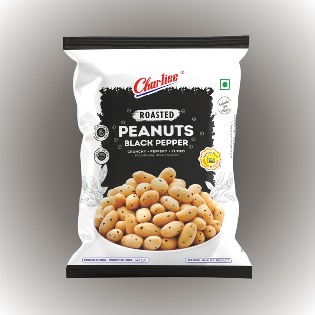 Black Pepper Peanuts 140 g - cover
