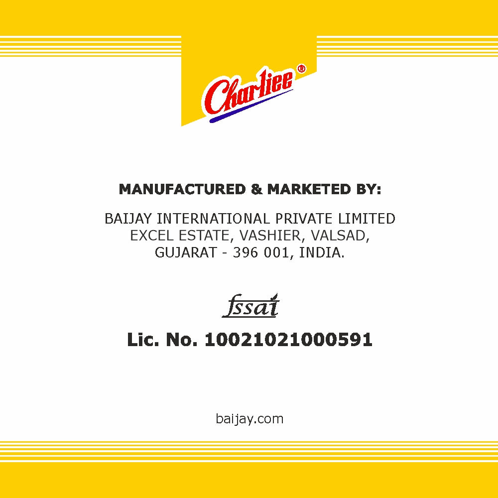 Charliee Til Laddu 200 g - FSSAI and address