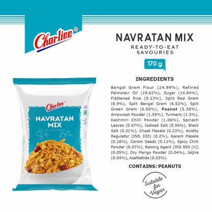 Charliee Navratan Mix 170 g - nutrition information