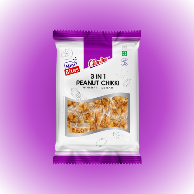 3in1 Peanut Chikki - Mini Bites 200 g - cover