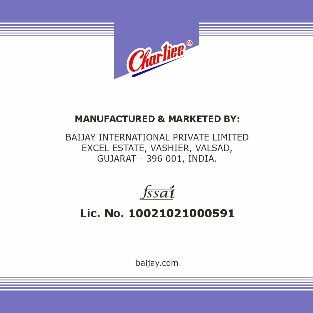 Charliee Masala Banana Chips 150 g - FSSAI and address