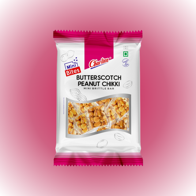 Butterscotch Peanut Chikki - Mini Bites 200 g - cover