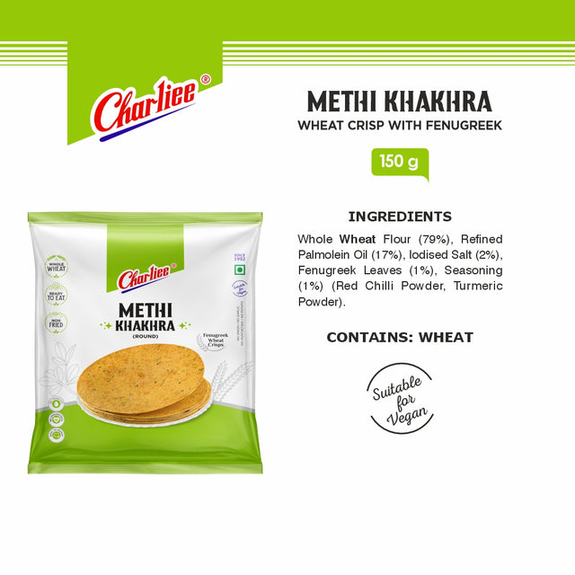 Methi Khakhra (Round) 150 g - 04
