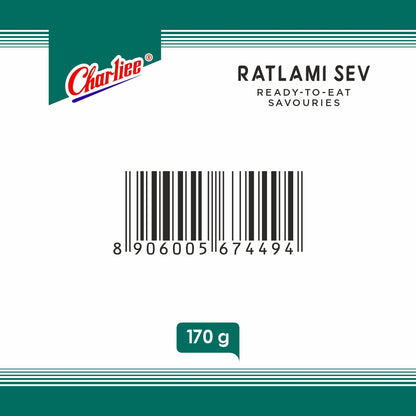 Ratlami Sev 170 g - barcode