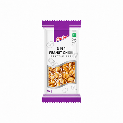 3 IN 1 Peanut Chikki Jar (15 g * 40 Units) - 06