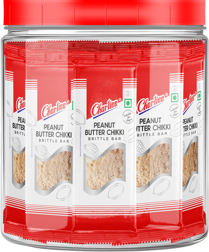 Peanut Butter Chikki Jar (15 g * 40 Units) - mockup