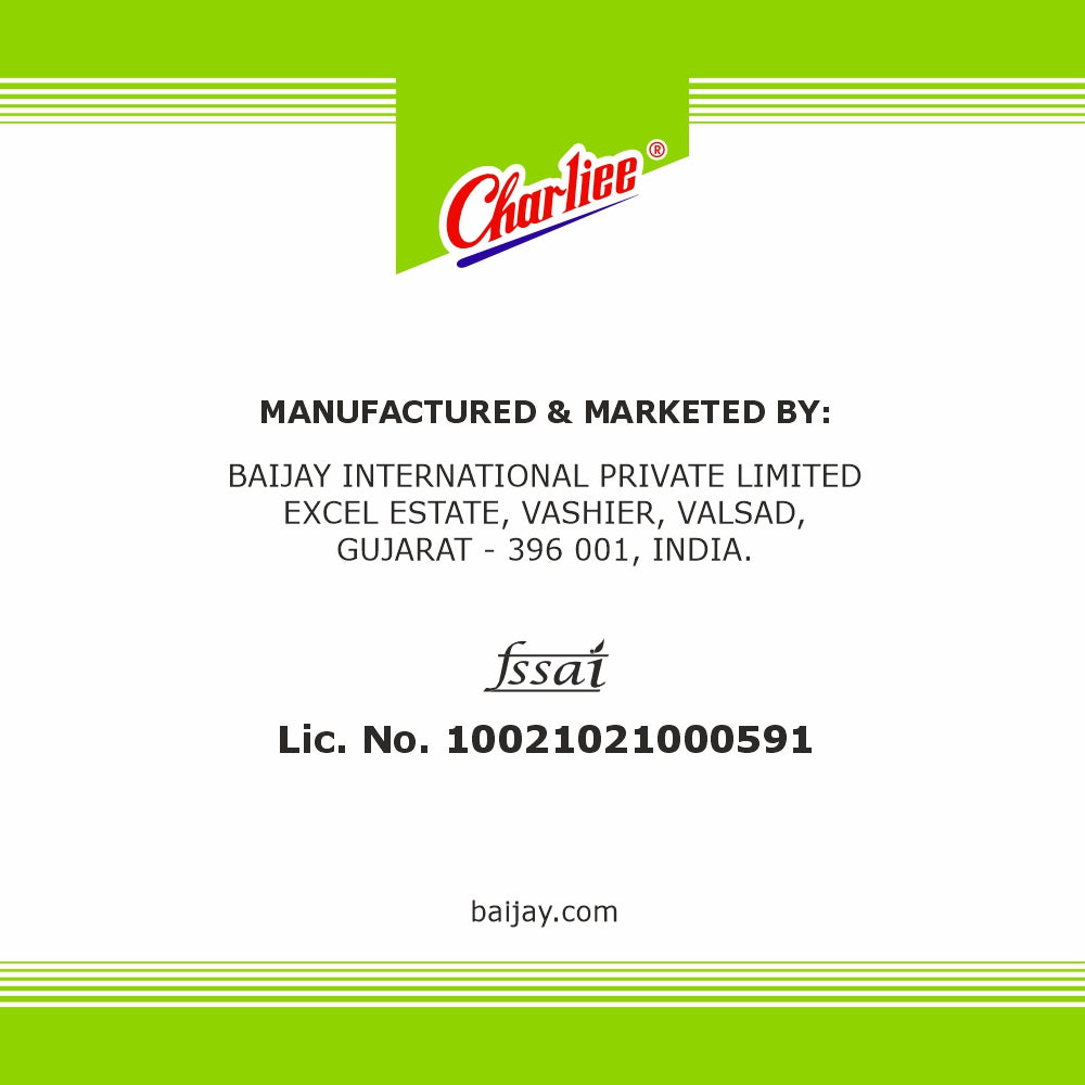 Charliee Soya Chips 170 g - FSSAI and address