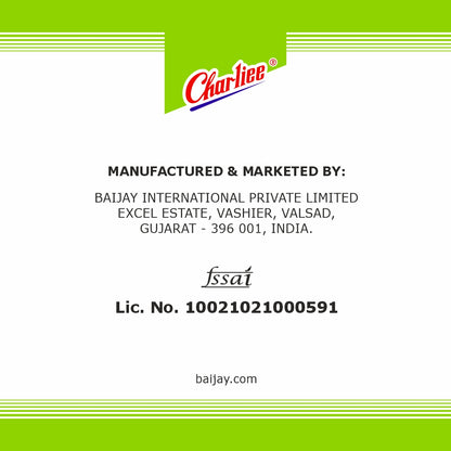 Charliee Soya Chips 170 g - FSSAI and address