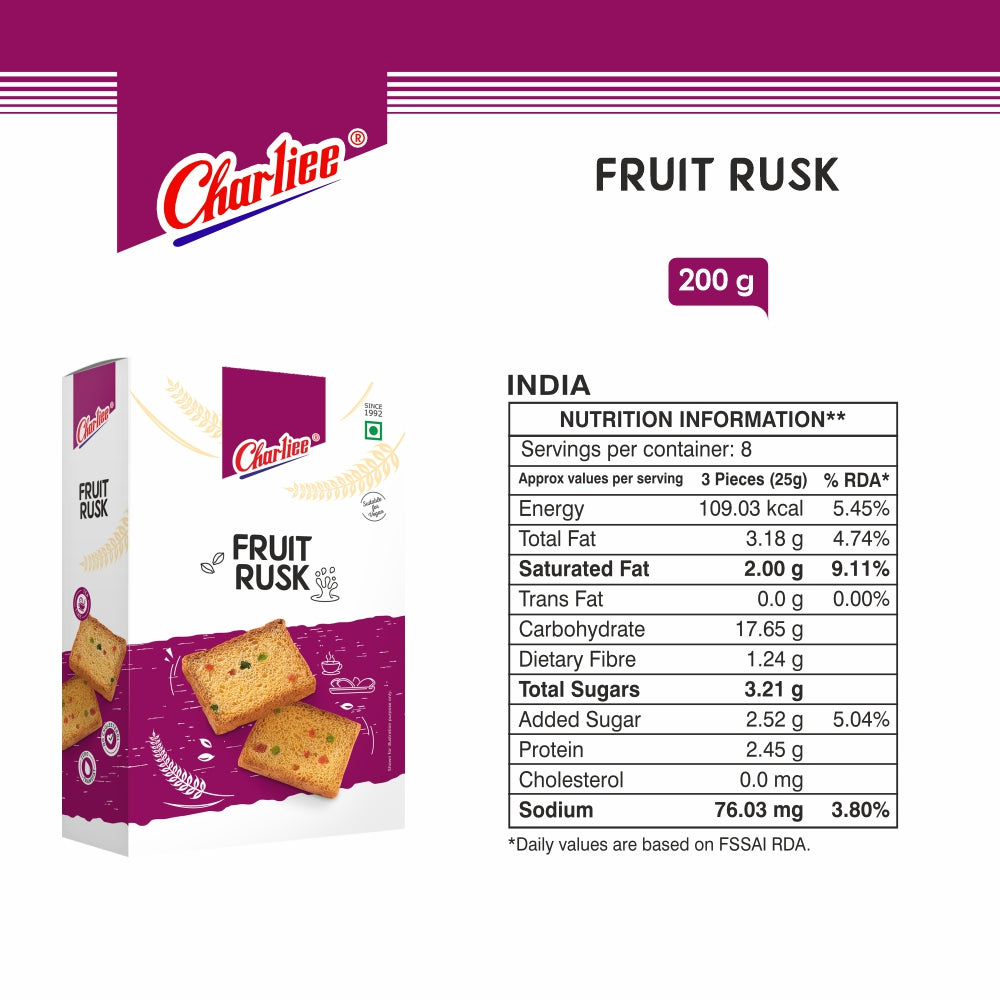 FRUIT RUSK 200 g - 03