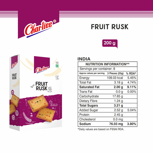 FRUIT RUSK 200 g - 03
