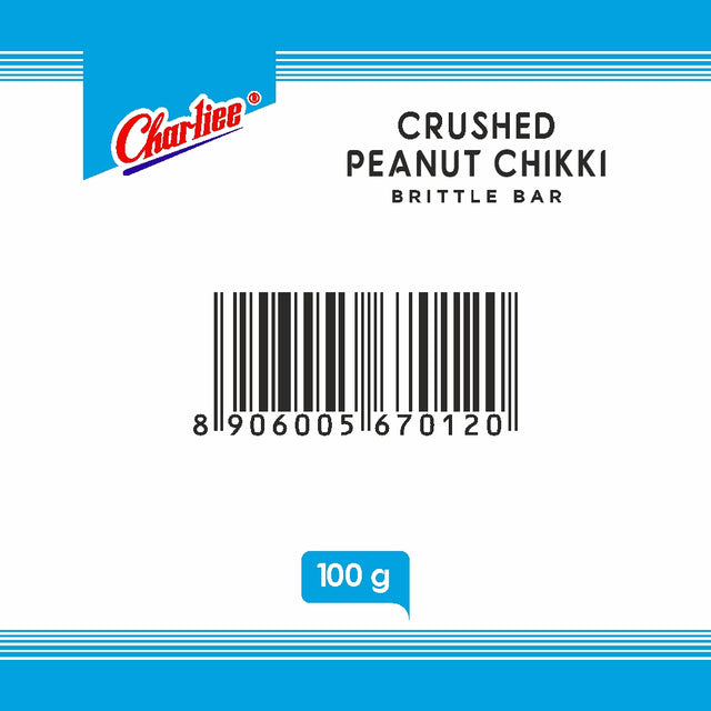 Crushed Peanut Chikki 100 g - barcode