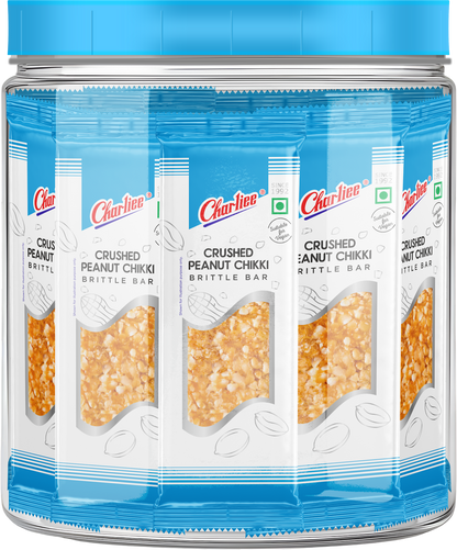 Crushed Peanut Chikki Jar (15 g * 40 Units) - mockup