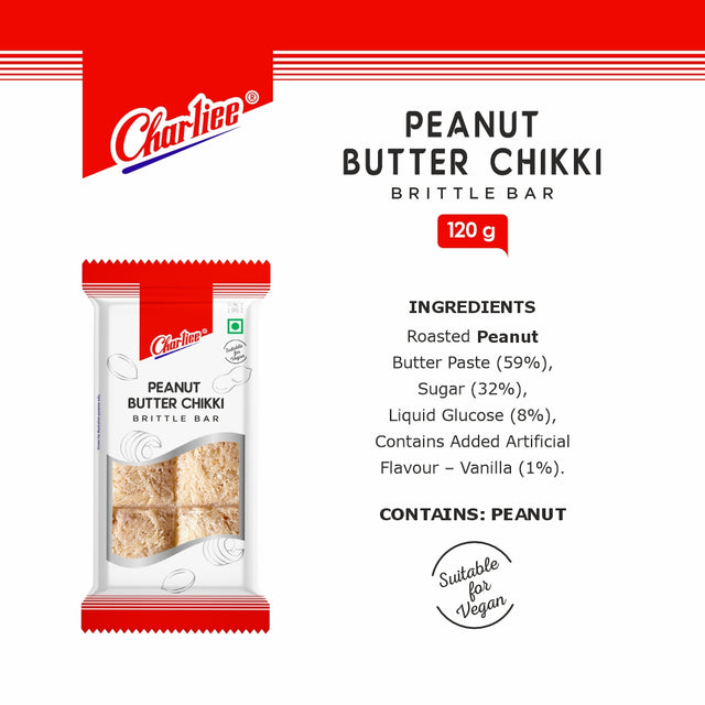 Peanut Butter Chikki 120 g - ingredients