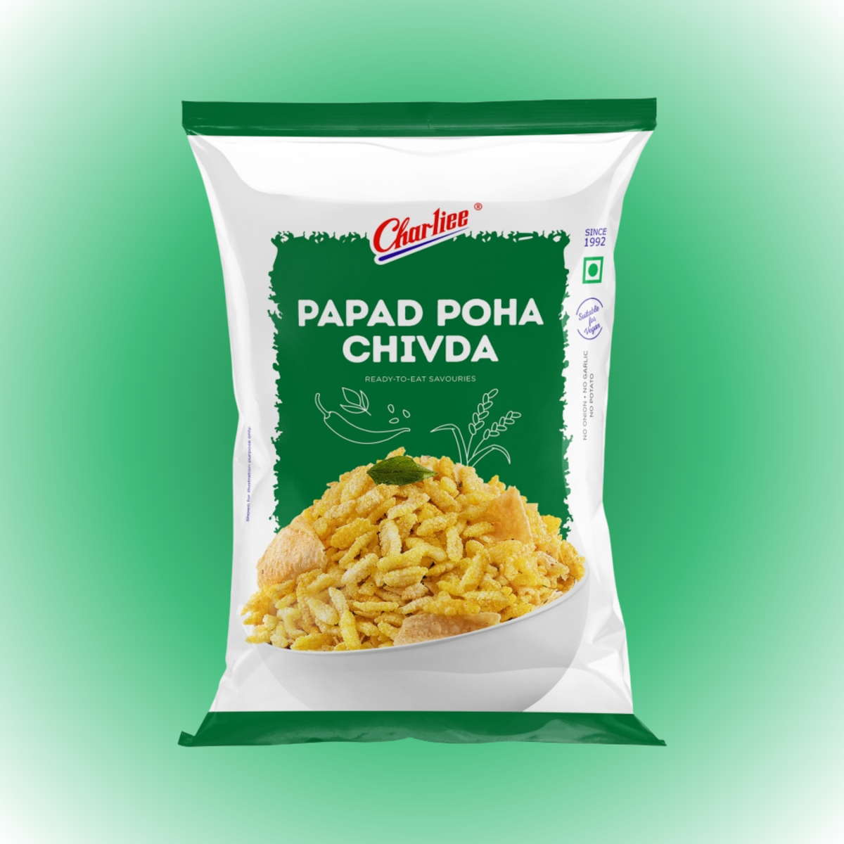 Papad Poha Chivda 170 g - cover
