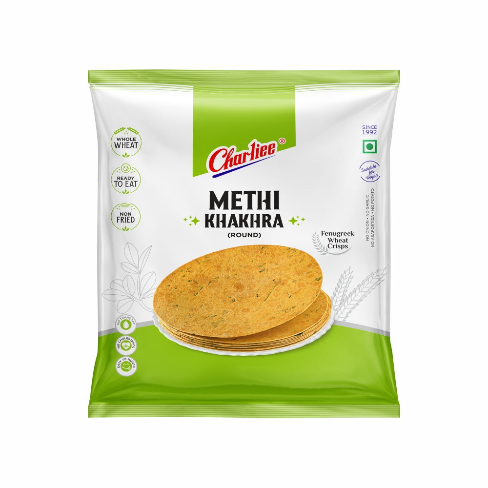 Methi Khakhra (Round) 150 g - 01