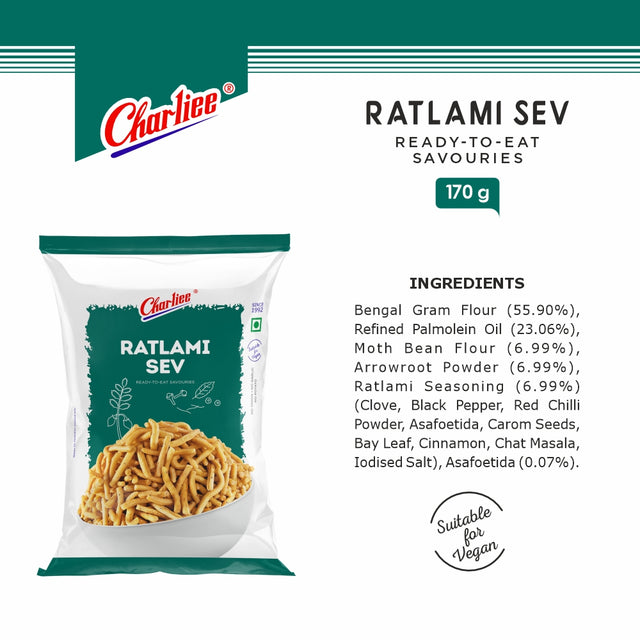 Ratlami Sev 170 g - ingredients