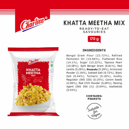 Charliee Khatta Meetha Mix 170 g - ingredients
