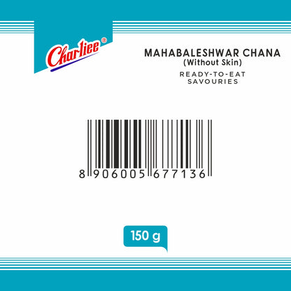Charliee Mahabaleshwar Chana No Skin 150 g - FSSAI and address