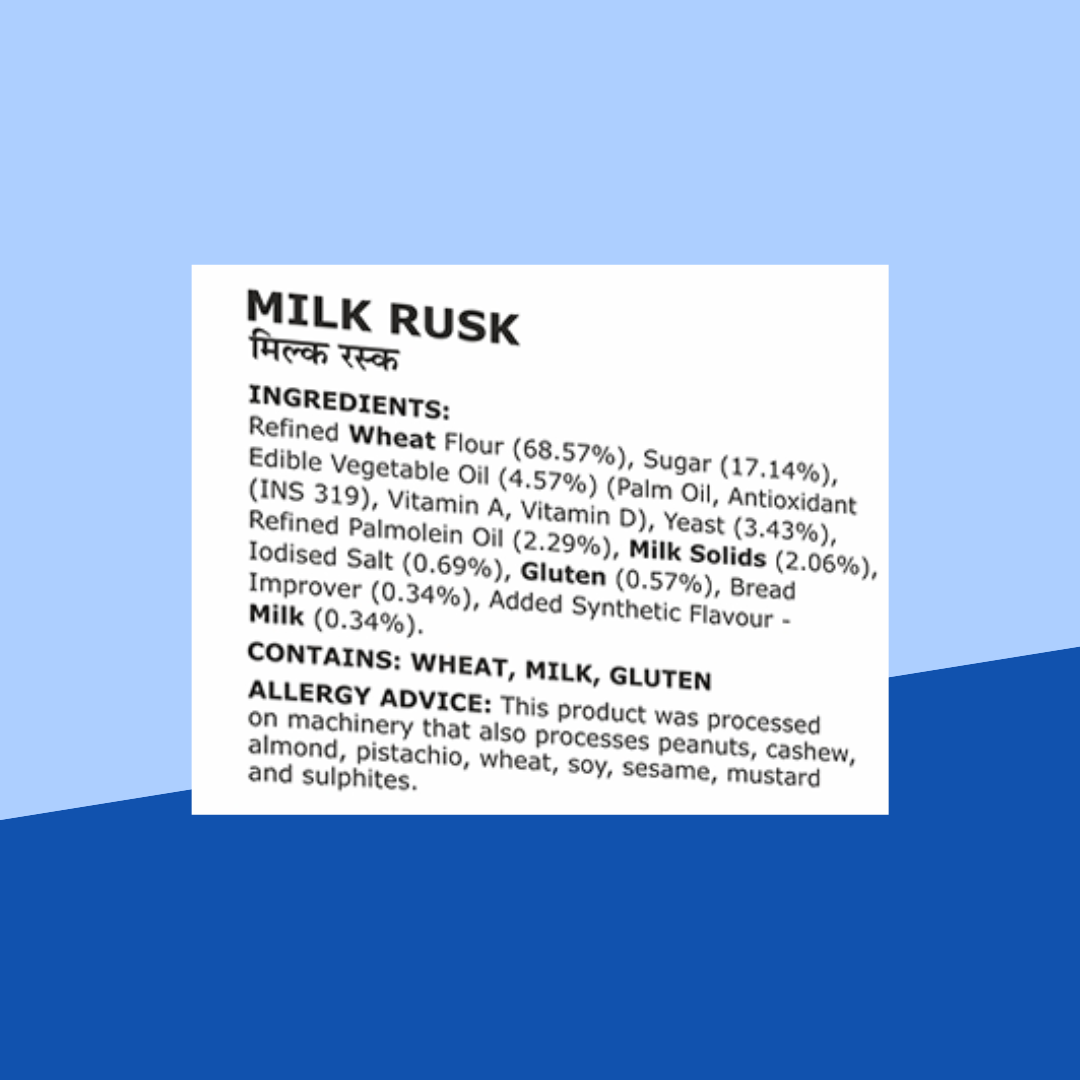 MILK RUSK 200 g