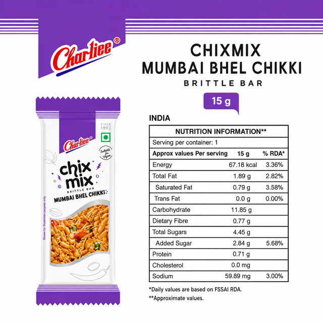 Chix Mix Chikki Jar (15 g * 40 Units)