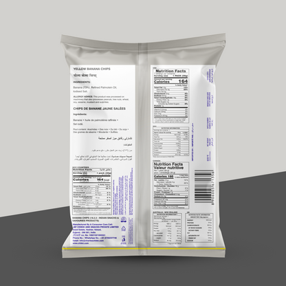 Yellow Banana Chips