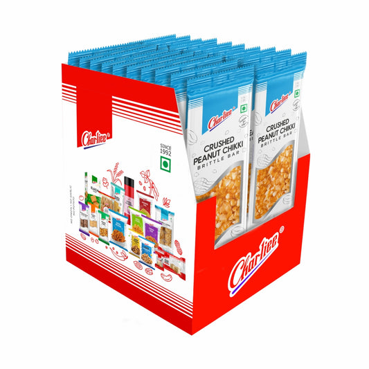 Crushed Peanut Chikki - Pack of 20 (30G * 20Units)