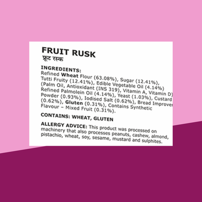 FRUIT RUSK 200 g