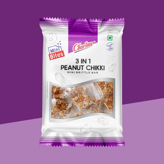 3in1 Peanut Chikki - Mini Bites 200 g