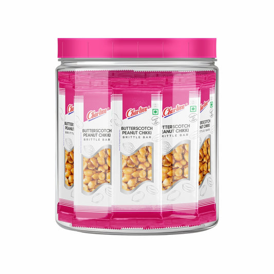 BUTTERSCOTCH PEANUT CHIKKI JAR (15 g X 40 UNITS) 600 g