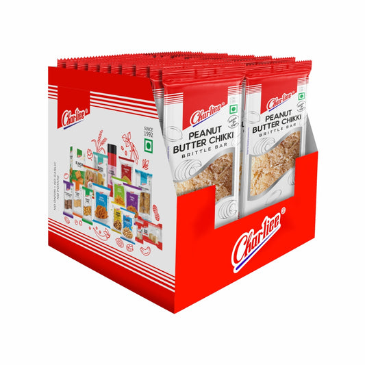 Butter Peanut Chikki - Pack of 20 (30G * 20Units)