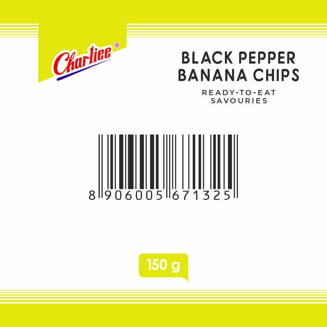 Black Pepper Banana Chips 150 g