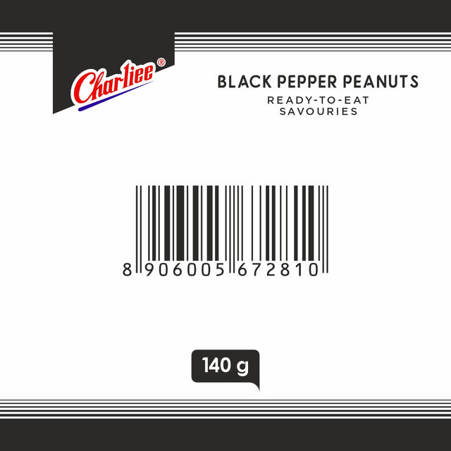 Black Pepper Peanuts 140 g