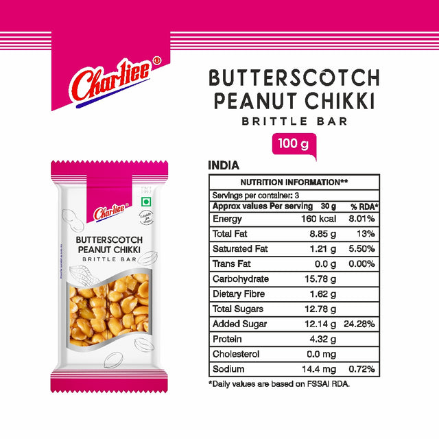 Butterscotch Peanut Chikki 100 g